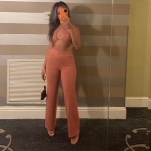 WhiteFox Unconditional Pants in Terracotta brand new never worn